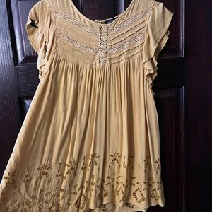 AE sleeveless tunic top